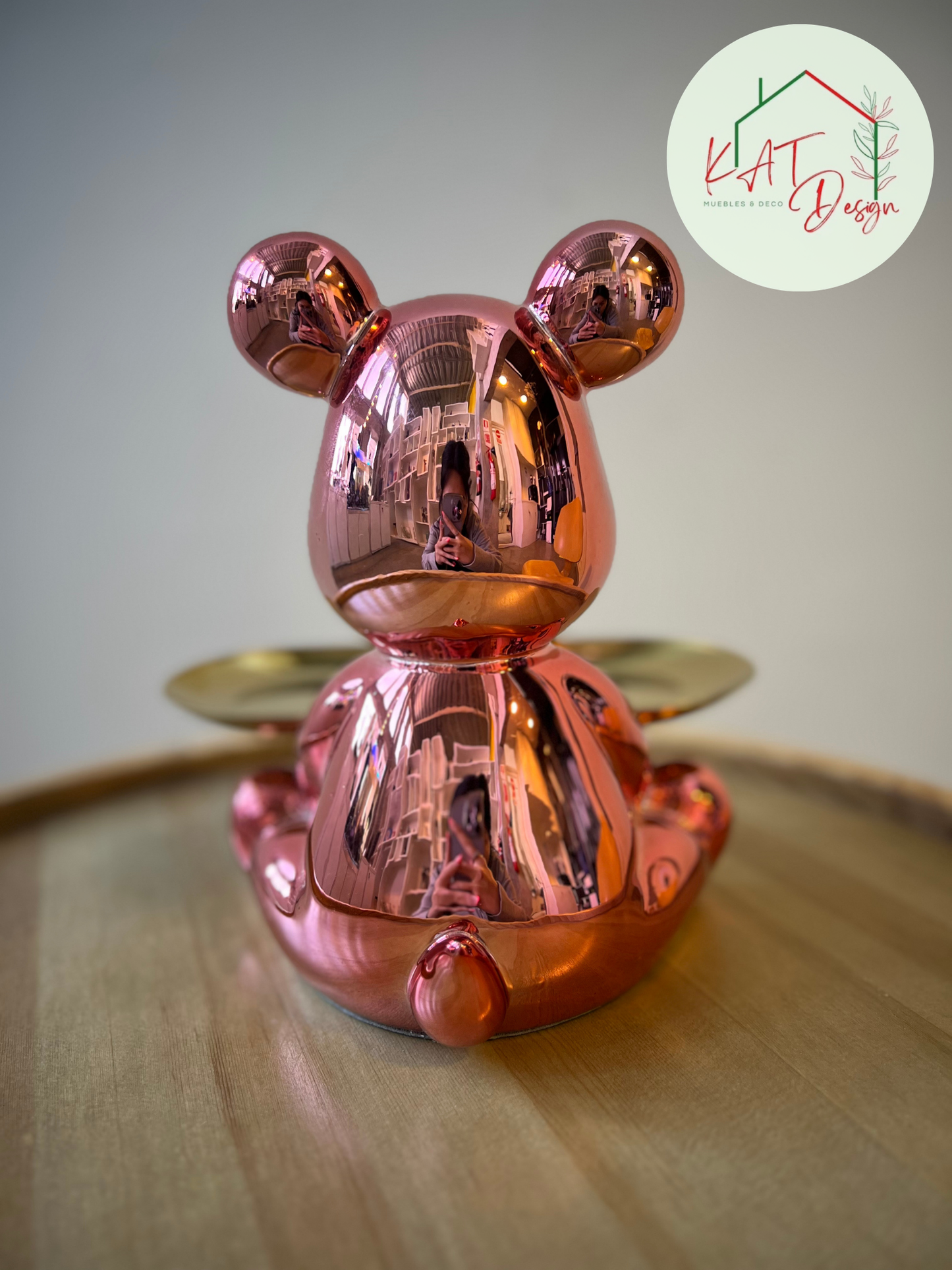Figura Decorativa Bear Tray – Joyero de Diseño