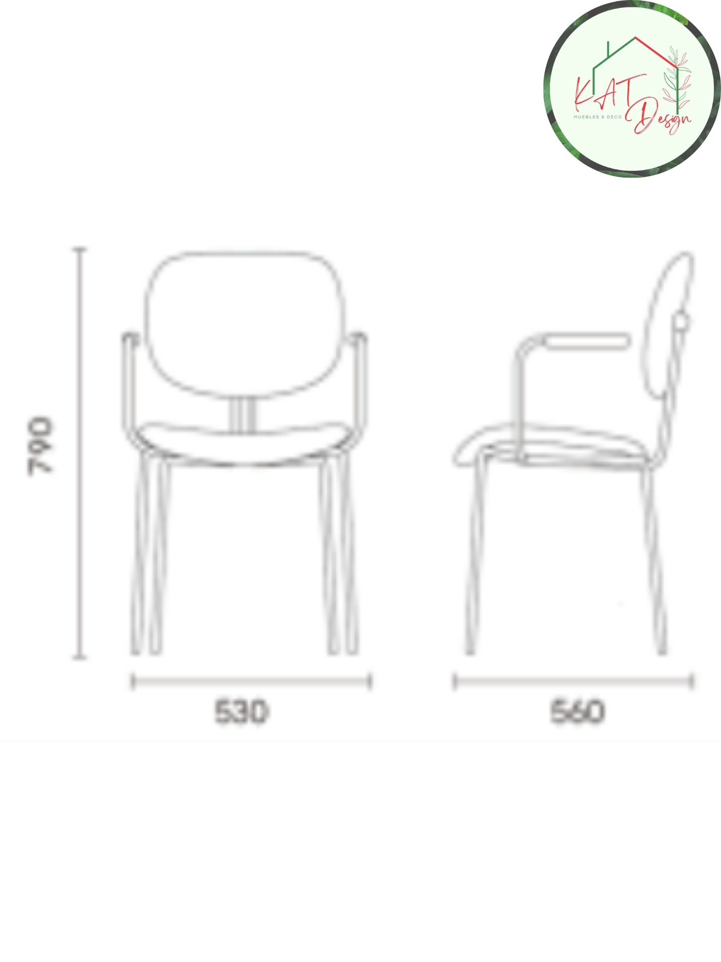 Silla Pomplona Con Brazos