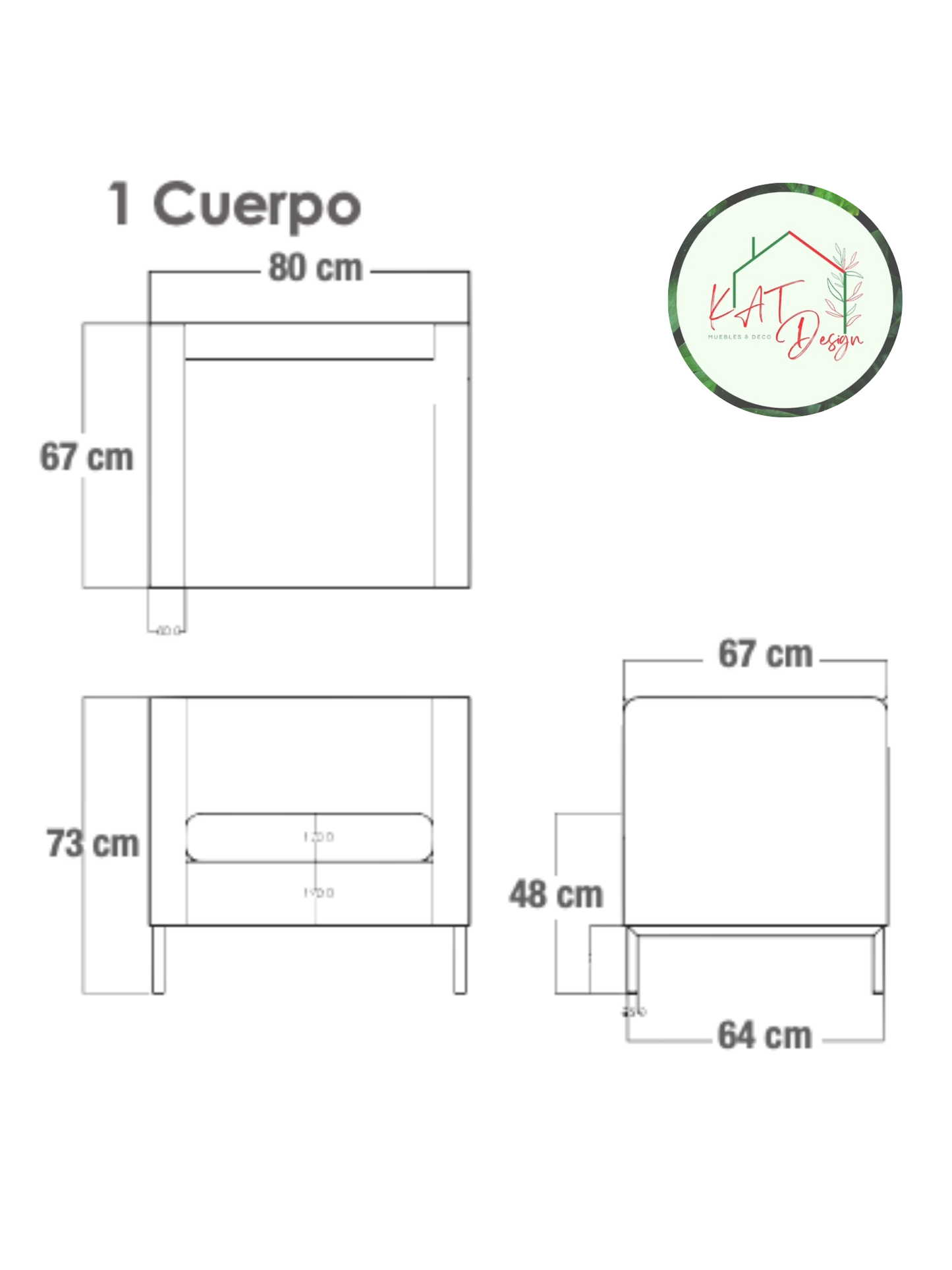 Sofá Duccio 1, 2 y 3 Cuerpos