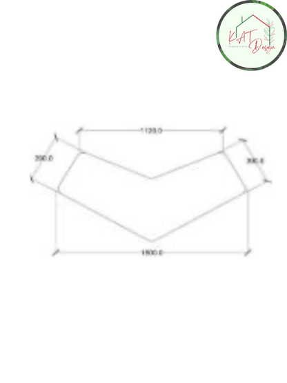 Pouf Boomerang