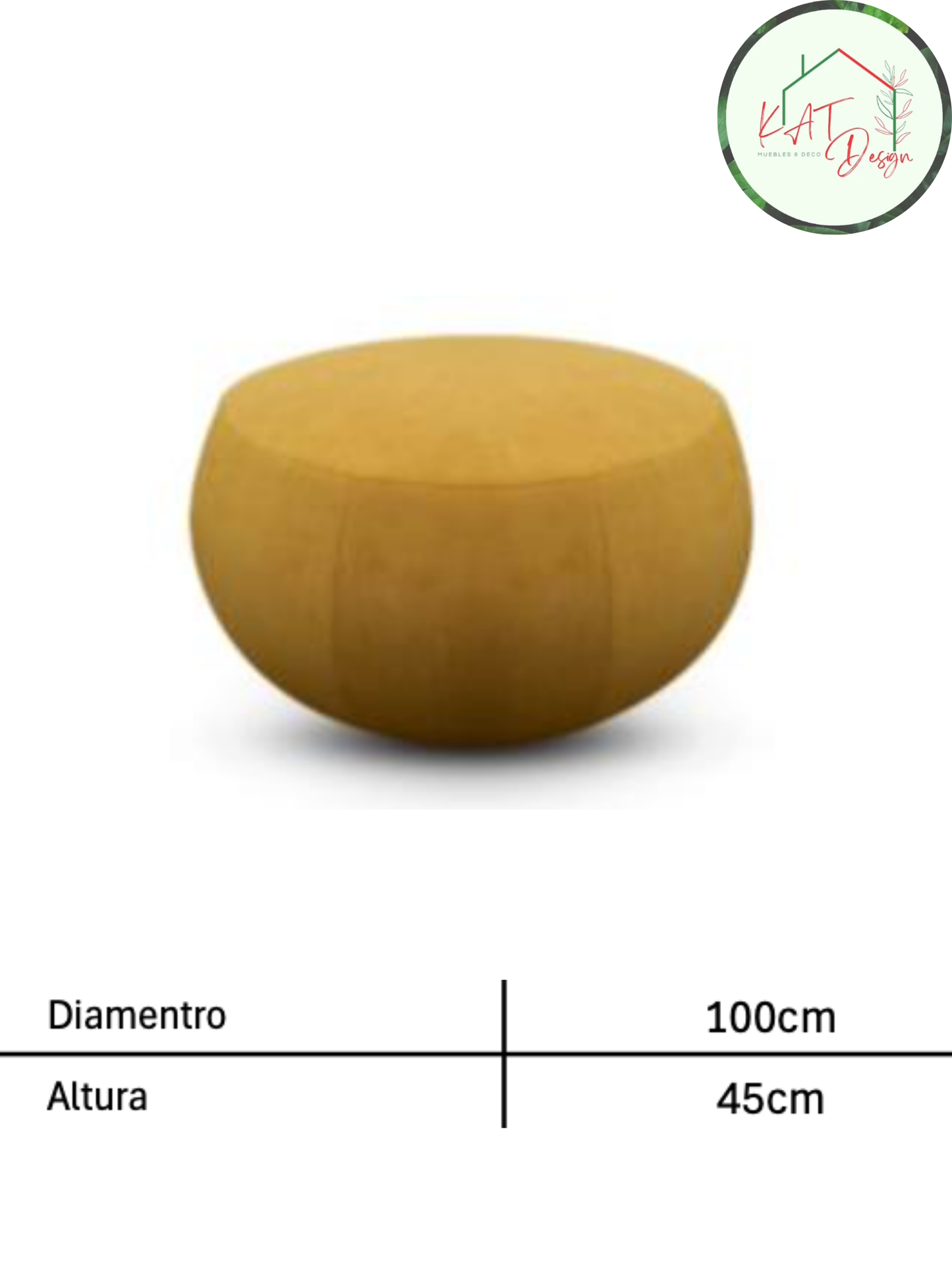 Pouf Ovalado Día
