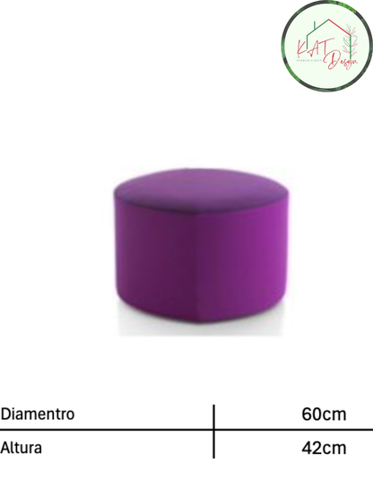 Pouf Cilindrico Día