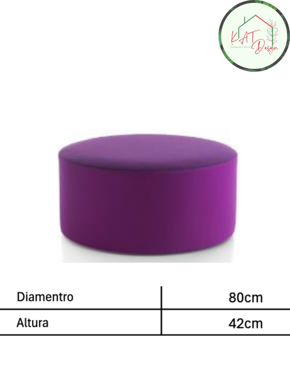 Pouf Cilindrico Día