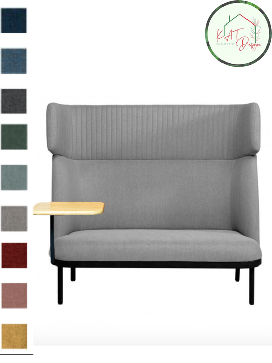 Sofá Alto Madrid 2C + Mesa