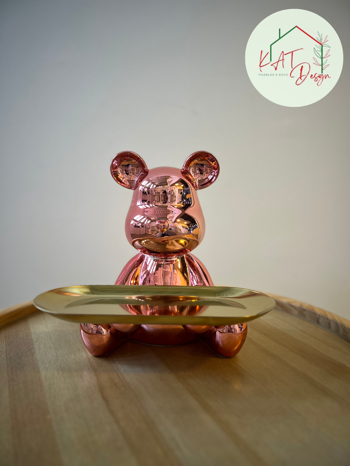 Figura Decorativa Bear Tray – Joyero de Diseño