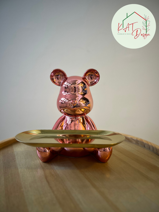Figura Decorativa Bear Tray – Joyero de Diseño